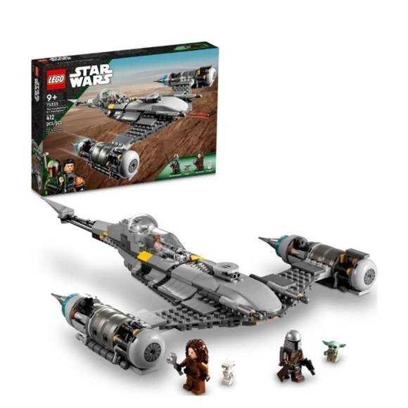 Lego NWT Star War 75325 The Mandalorian's N-1 Starfighter New In Box Building - Picture 2 of 16